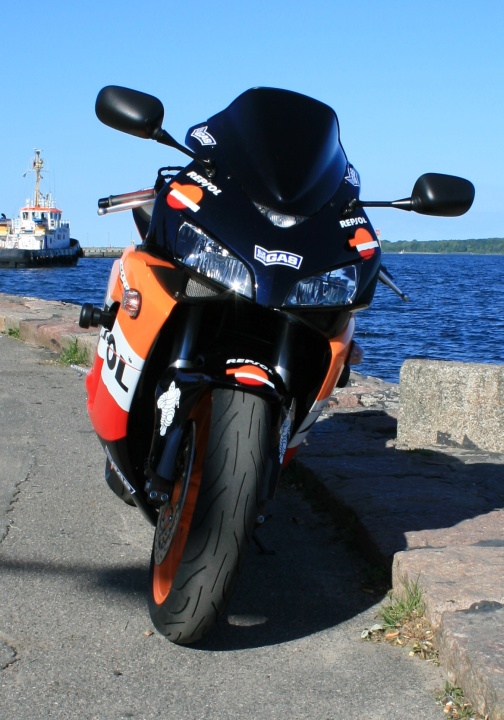 My Honda CBR 1000 RR FireBlade SC57 at the Kieler Innenfoerde