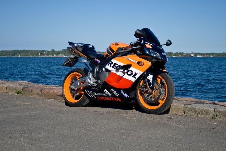 My Honda CBR 1000 RR FireBlade SC57 at the Kieler Innenfoerde