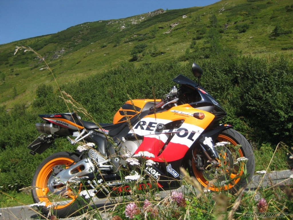 My Honda CBR 1000 RR FireBlade SC57 in Austria